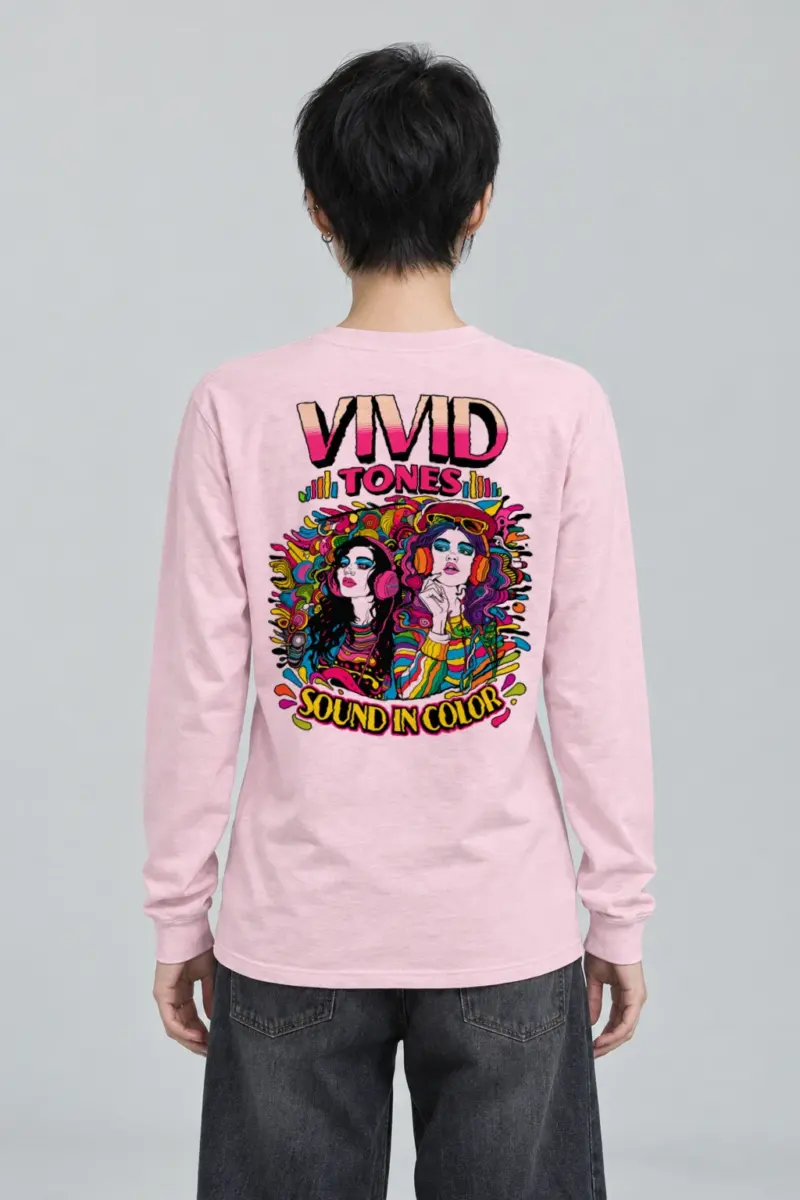 "Vivid Tones" Unisex Longsleeve T-shirt | Gildan 2400
