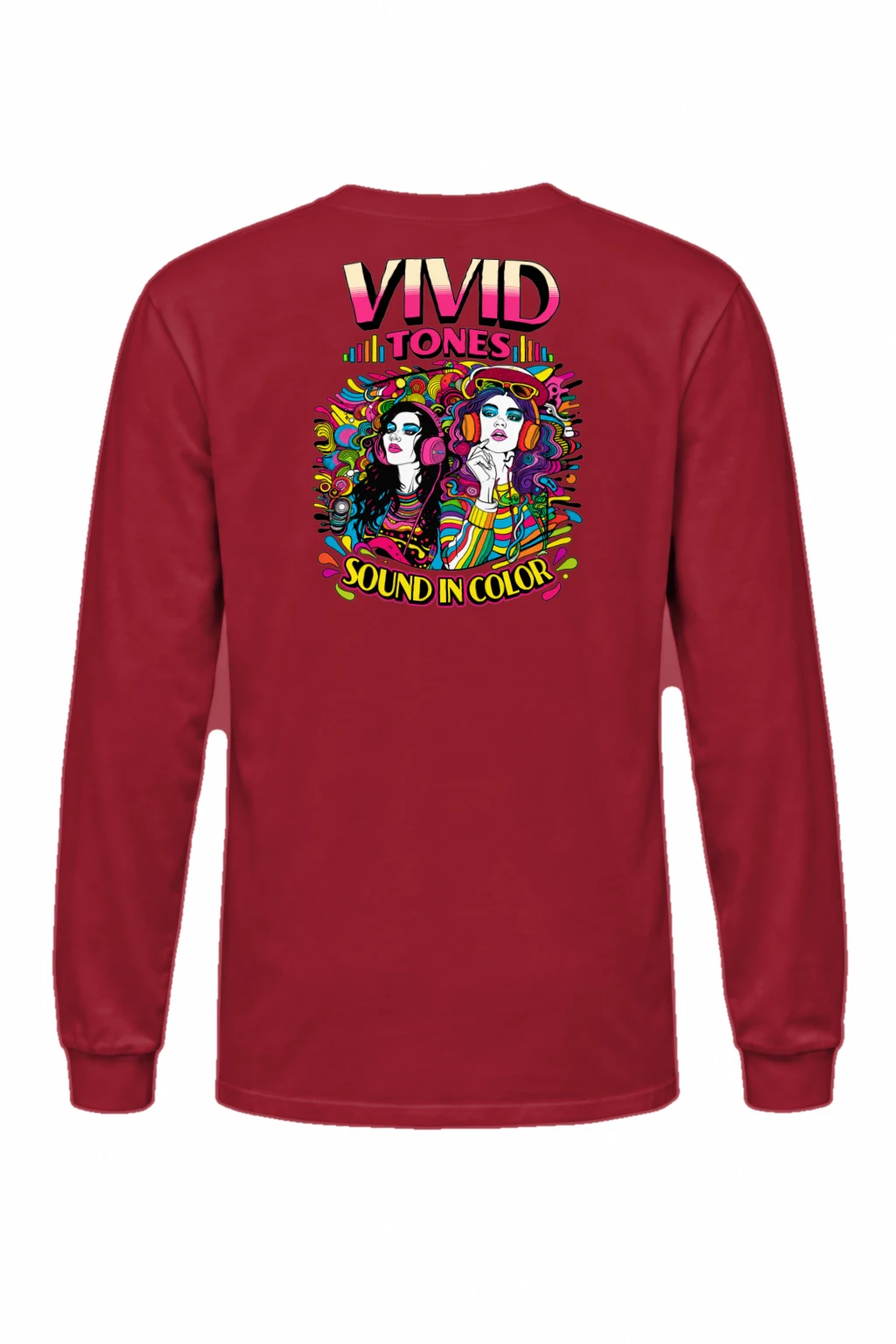 "Vivid Tones" Unisex Longsleeve T-shirt | Gildan 2400