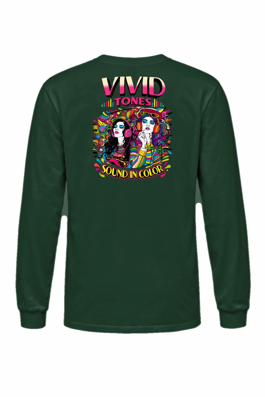 "Vivid Tones" Unisex Longsleeve T-shirt | Gildan 2400