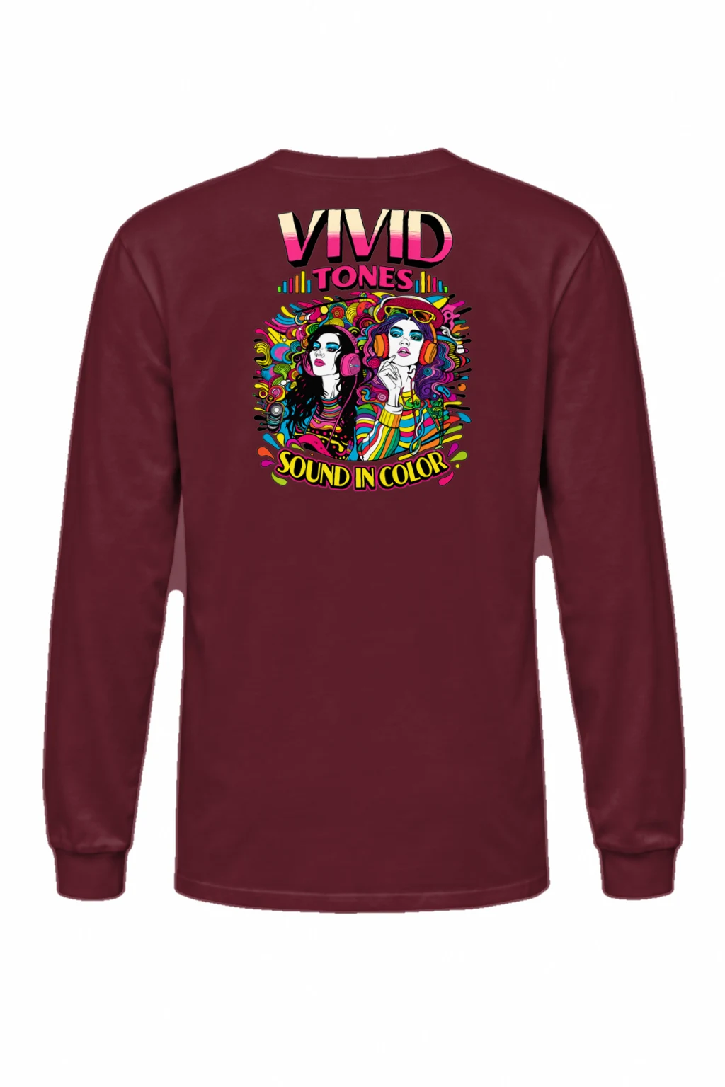 "Vivid Tones" Unisex Longsleeve T-shirt | Gildan 2400