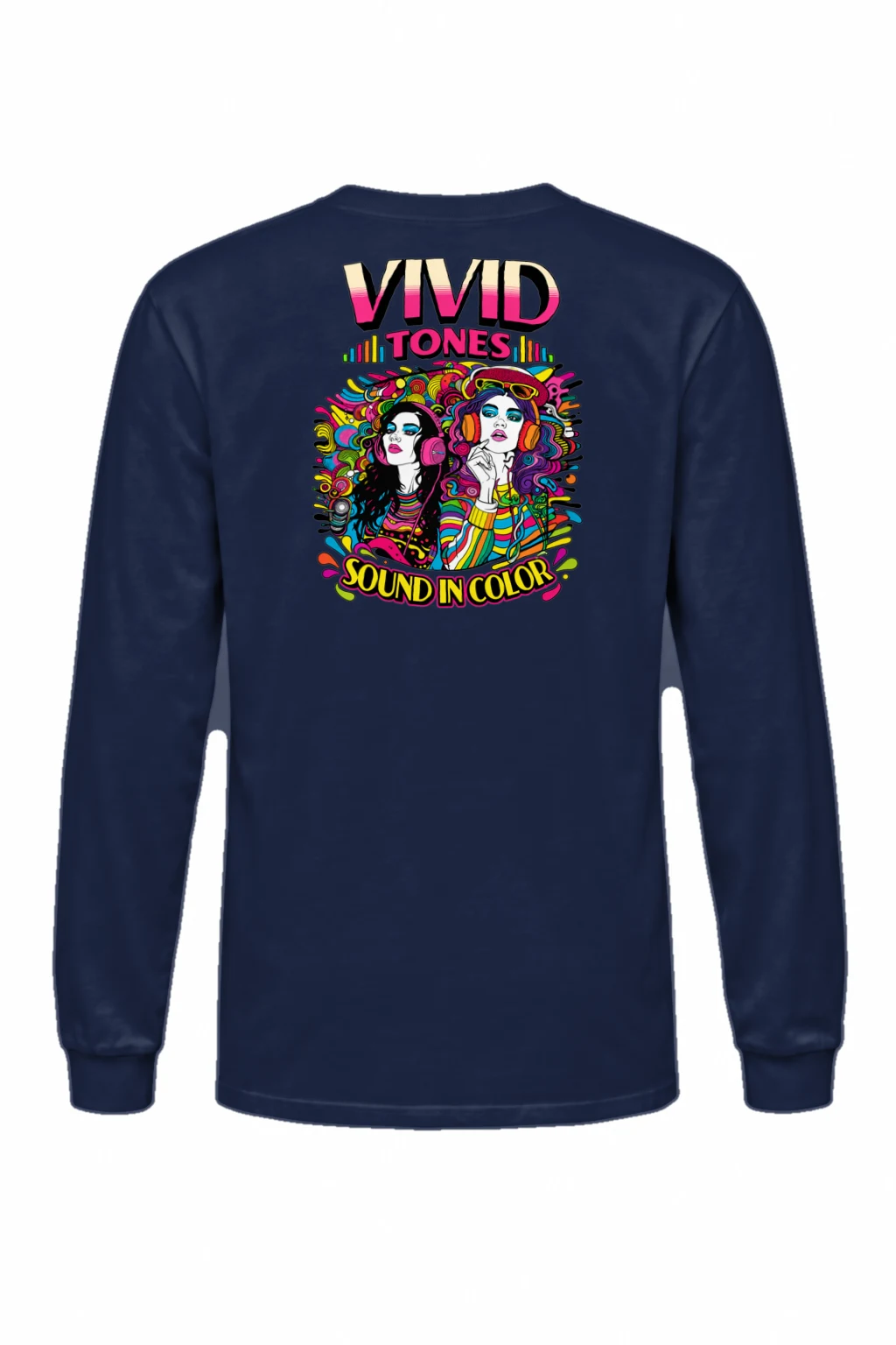 "Vivid Tones" Unisex Longsleeve T-shirt | Gildan 2400