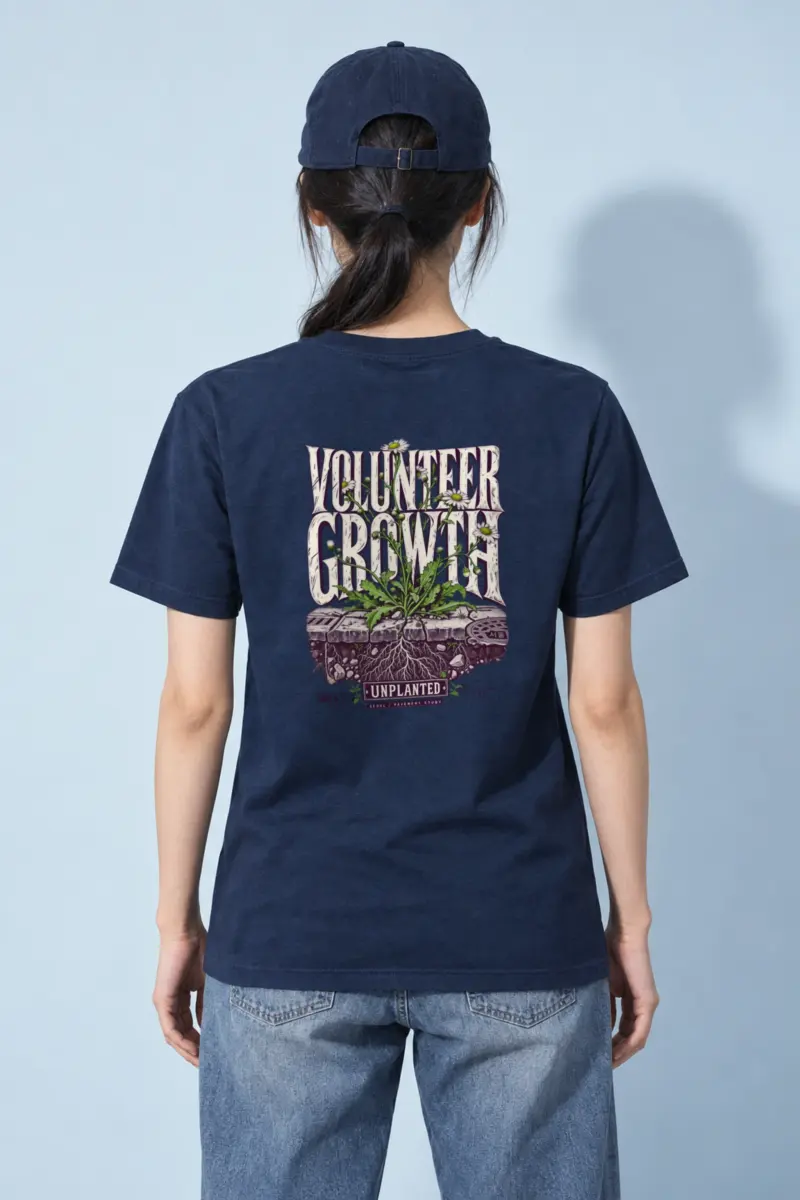 "Volunteer Growth" Heavyweight Unisex Crewneck T-shirt