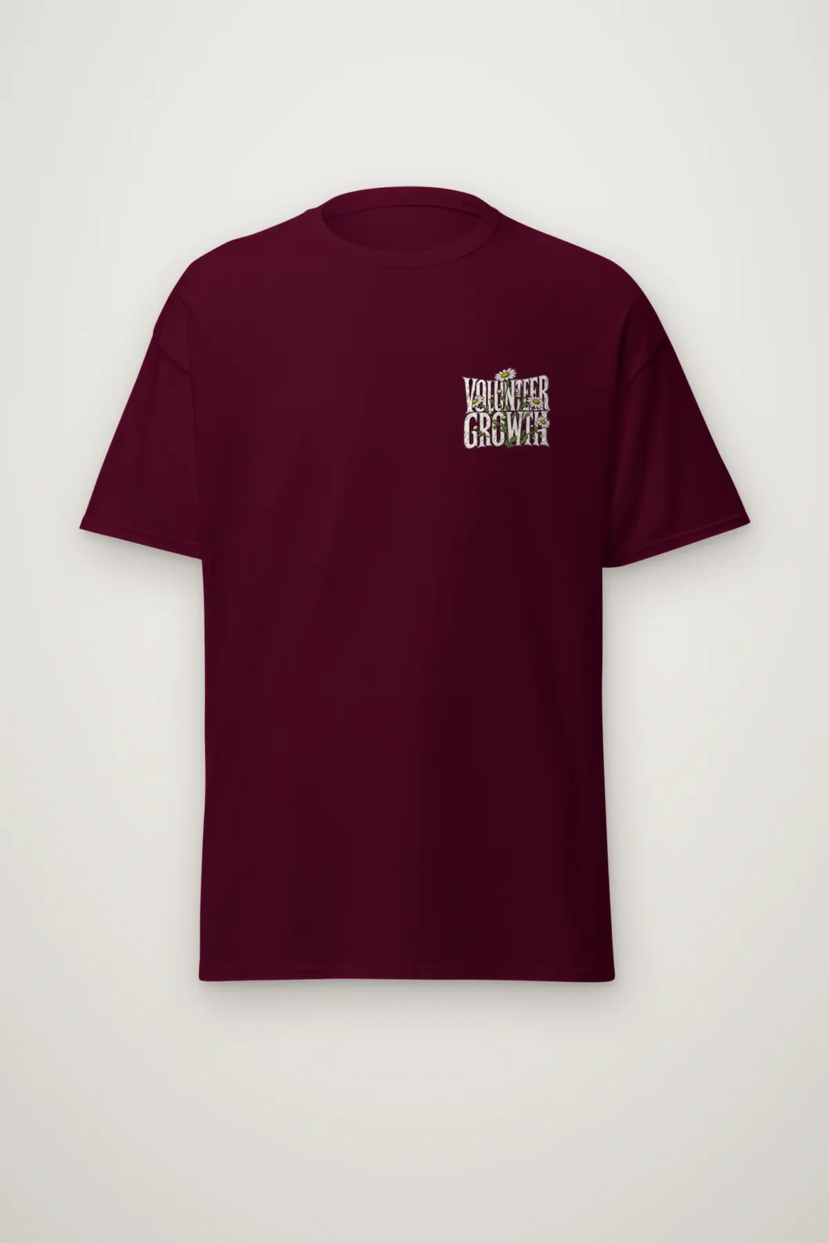 "Volunteer Growth" Heavyweight Unisex Crewneck T-shirt