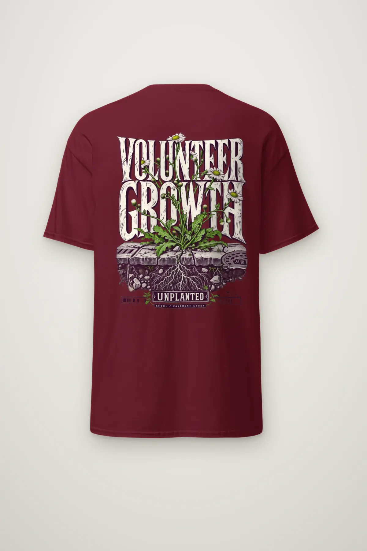 "Volunteer Growth" Heavyweight Unisex Crewneck T-shirt