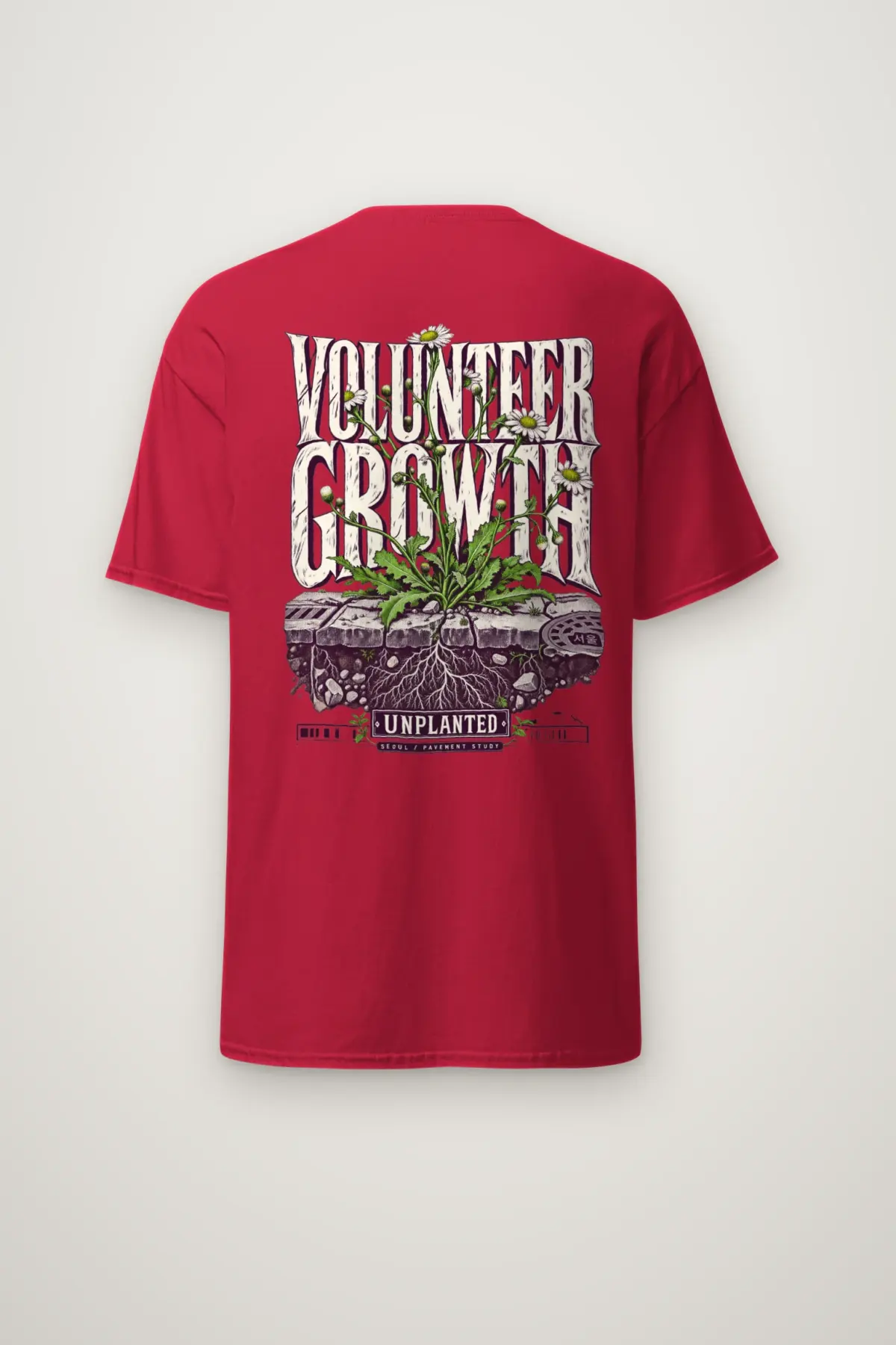 "Volunteer Growth" Heavyweight Unisex Crewneck T-shirt