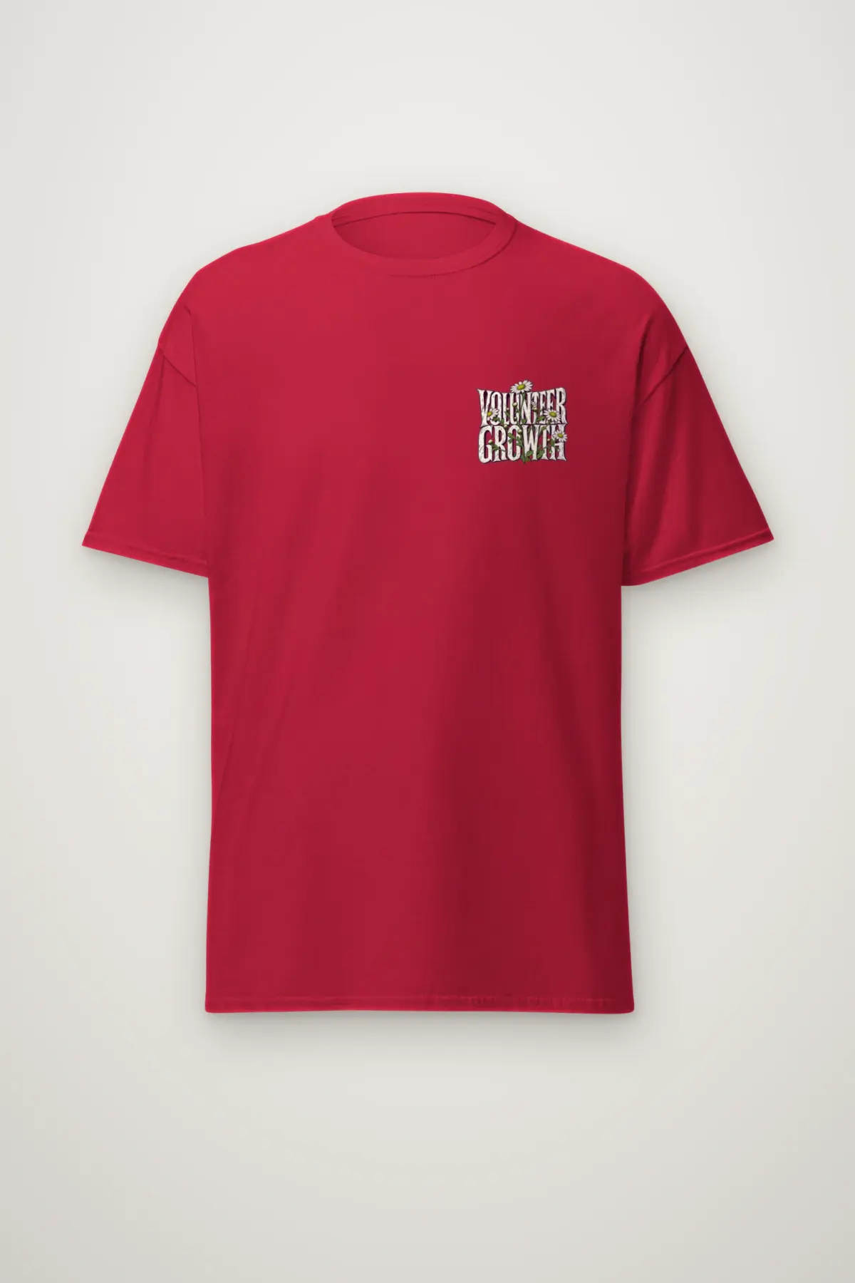 "Volunteer Growth" Heavyweight Unisex Crewneck T-shirt