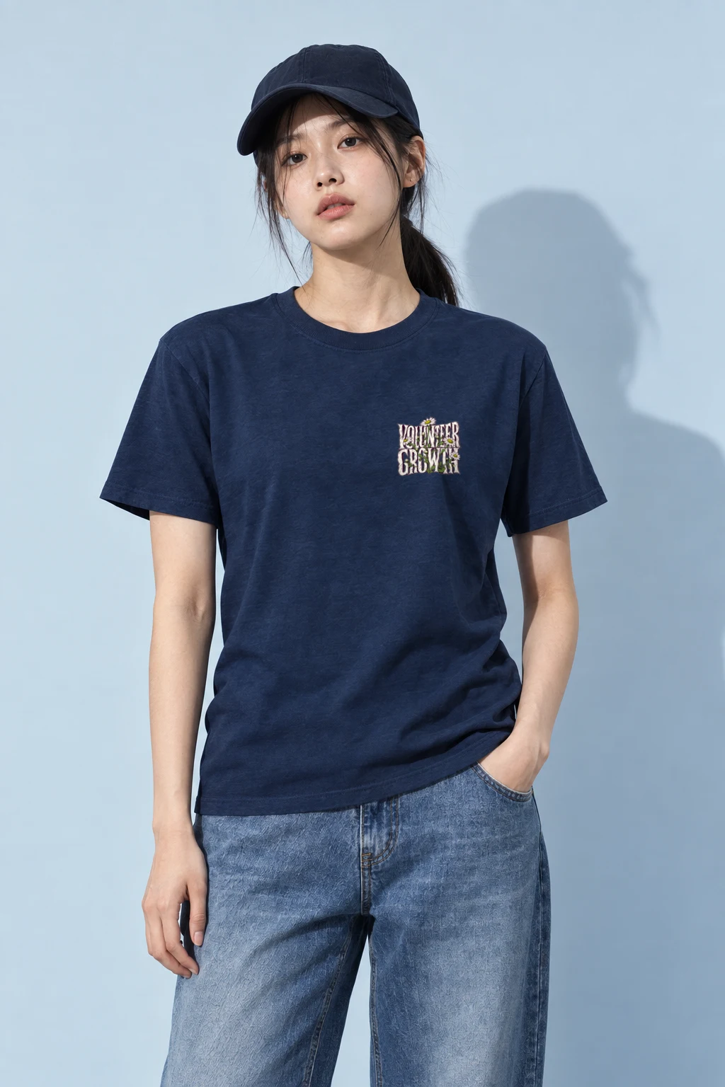 "Volunteer Growth" Heavyweight Unisex Crewneck T-shirt
