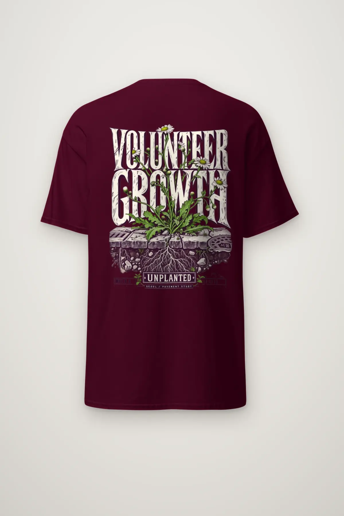 "Volunteer Growth" Heavyweight Unisex Crewneck T-shirt