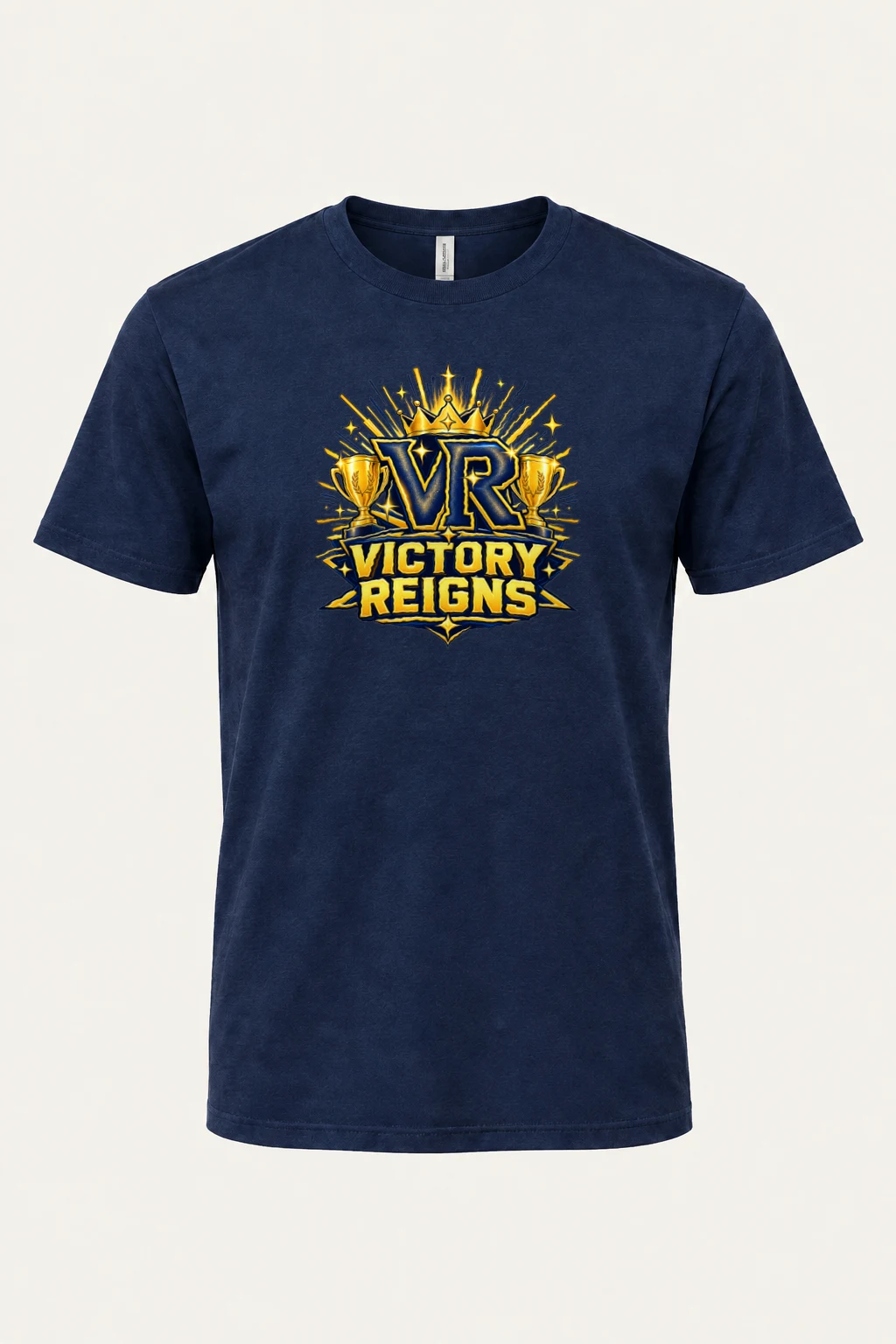 "VR Victory Reigns" Heavyweight Unisex Crewneck T-shirt | Gildan 5000