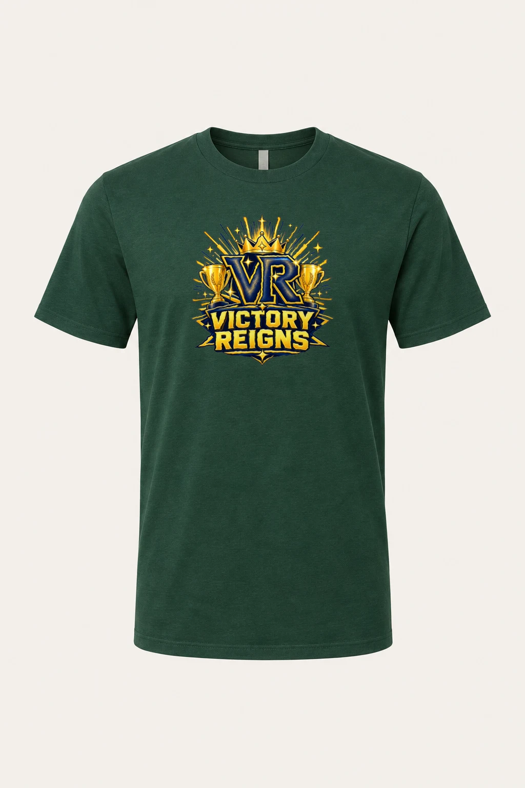 "VR Victory Reigns" Heavyweight Unisex Crewneck T-shirt | Gildan 5000