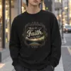 "Walk By Faith" Unisex Longsleeve T-shirt | Gildan 2400