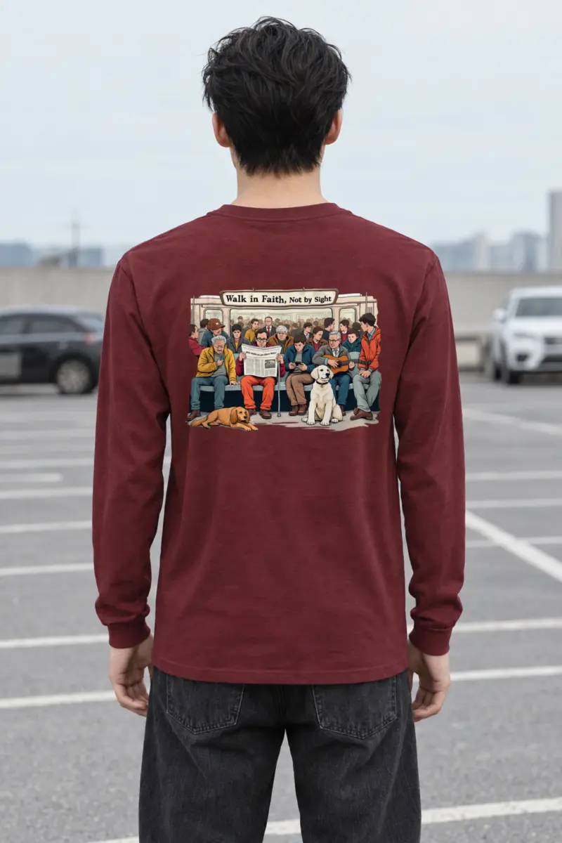 "Walk in Faith" Unisex Longsleeve T-shirt