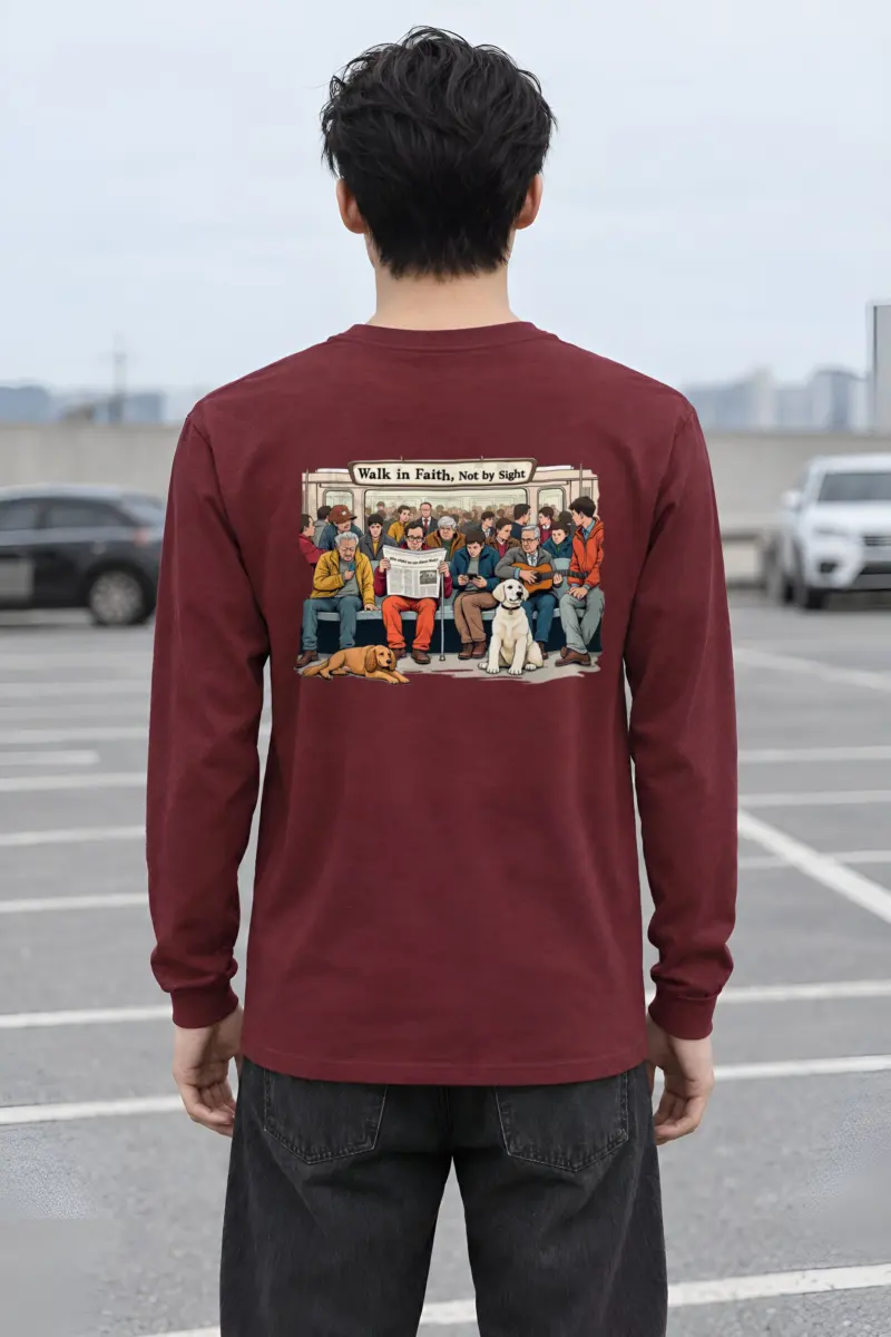 "Walk in Faith" Unisex Longsleeve T-shirt