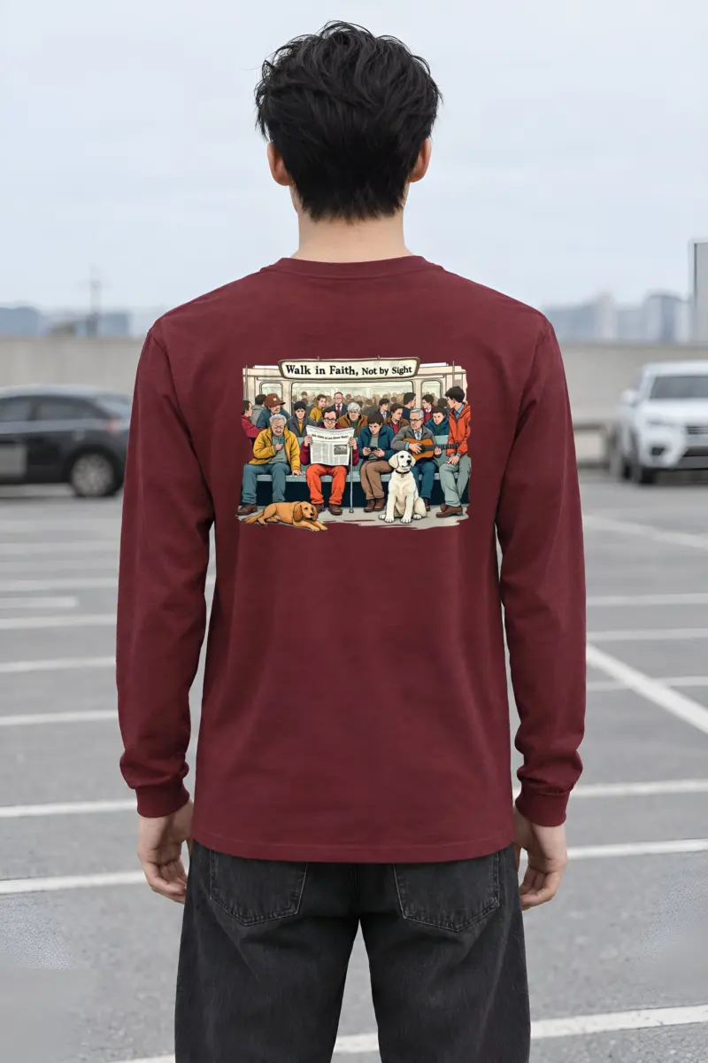 "Walk in Faith" Unisex Longsleeve T-shirt