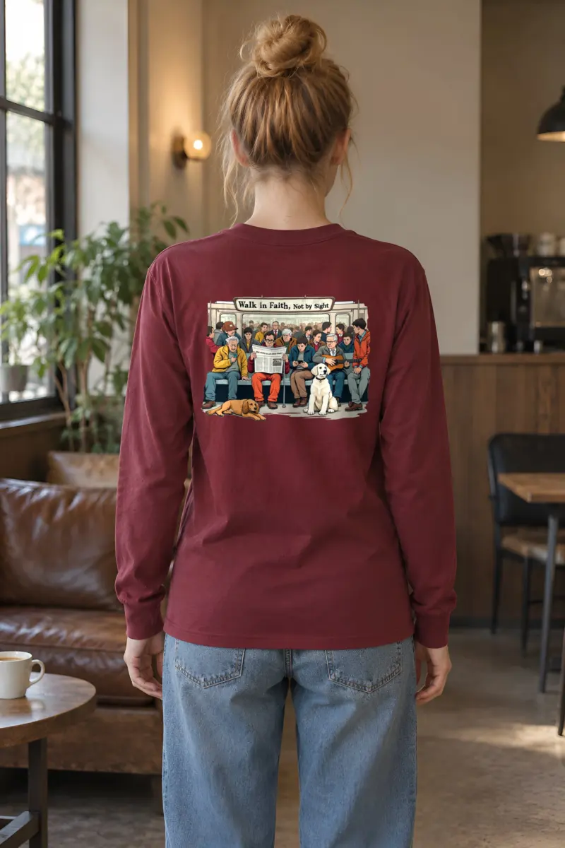 "Walk in Faith" Unisex Longsleeve T-shirt