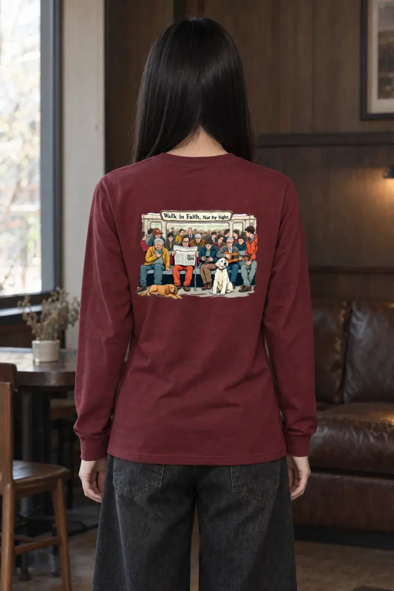 "Walk in Faith" Unisex Longsleeve T-shirt
