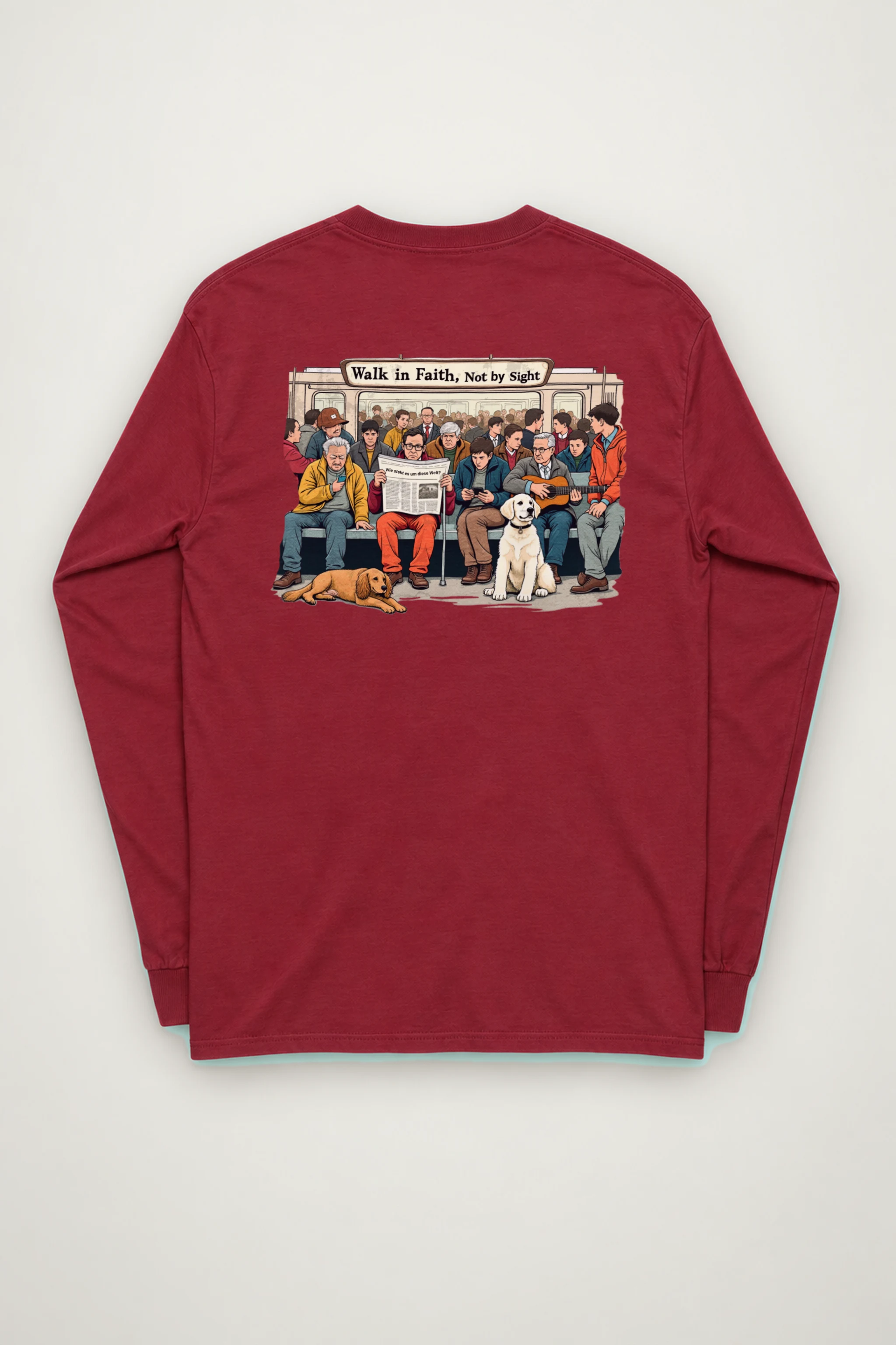 "Walk in Faith" Unisex Longsleeve T-shirt