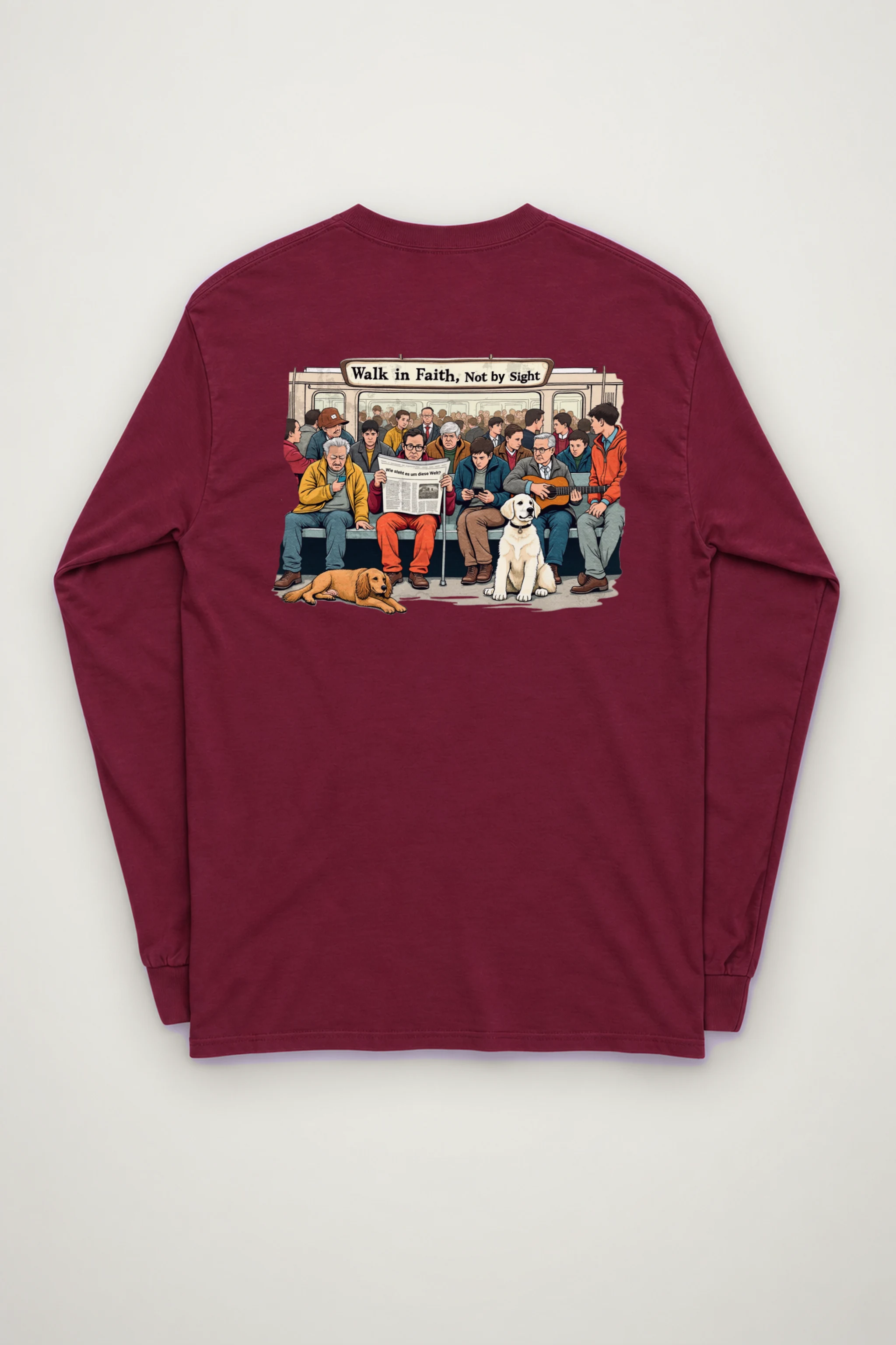 "Walk in Faith" Unisex Longsleeve T-shirt