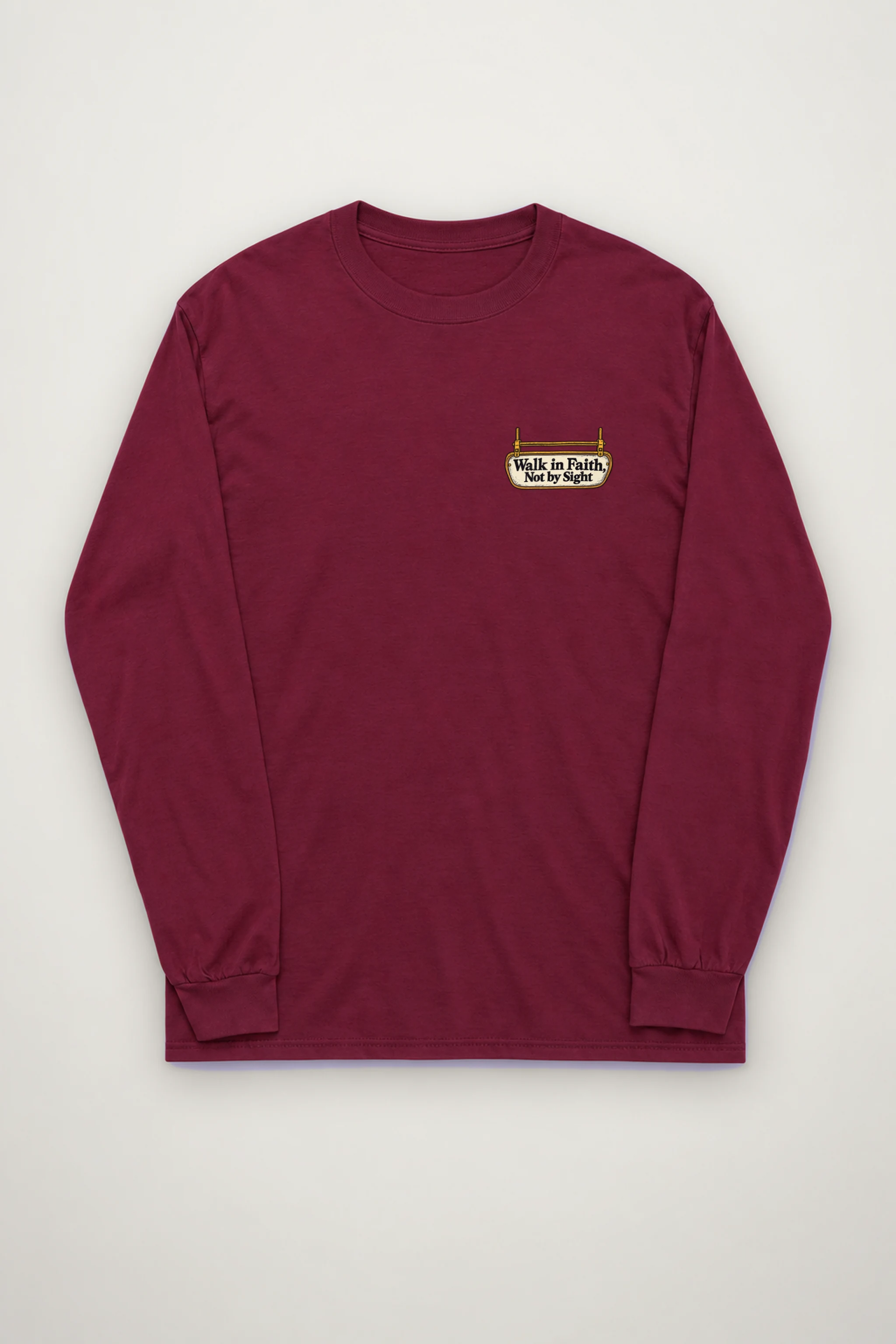 "Walk in Faith" Unisex Longsleeve T-shirt