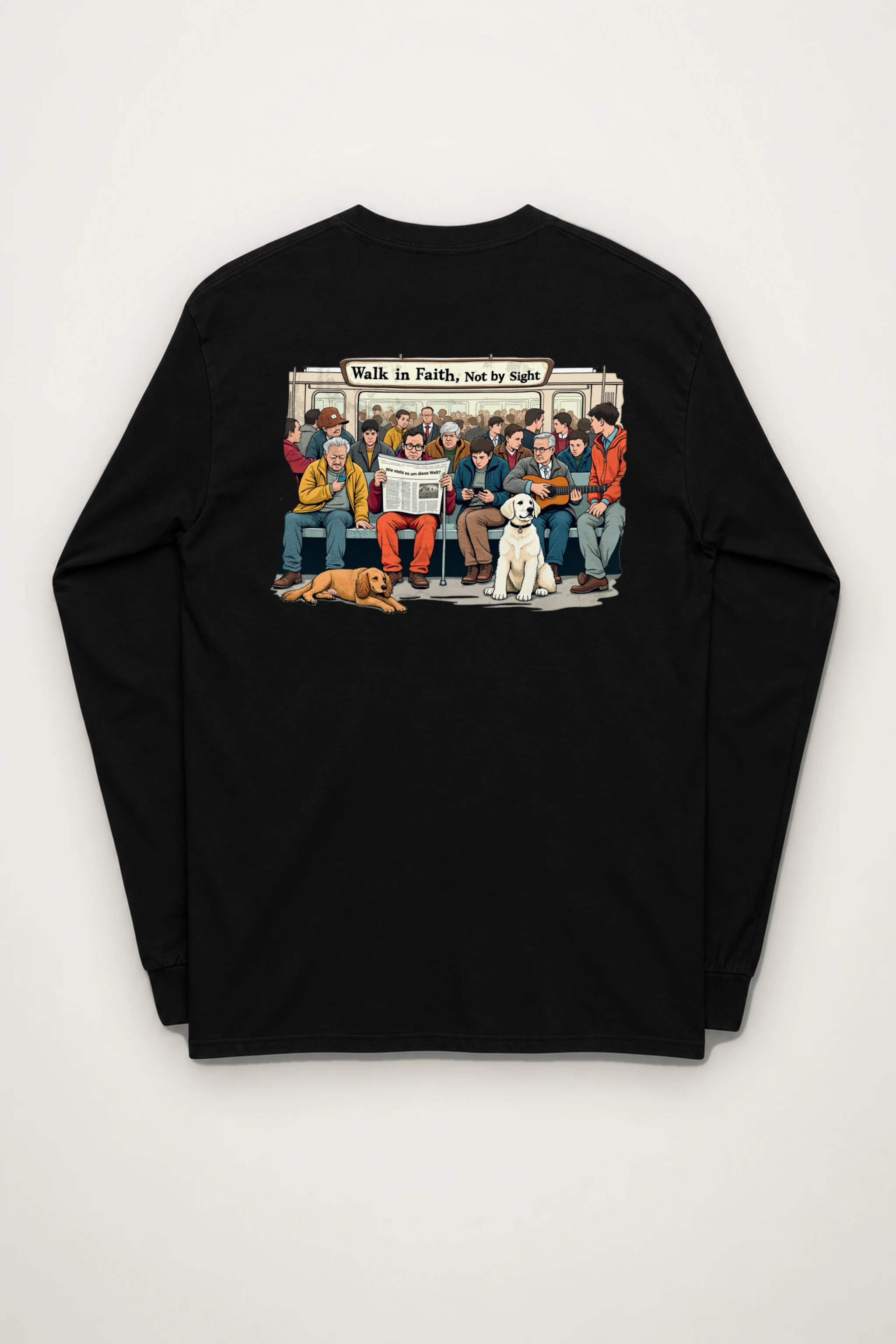 "Walk in Faith" Unisex Longsleeve T-shirt