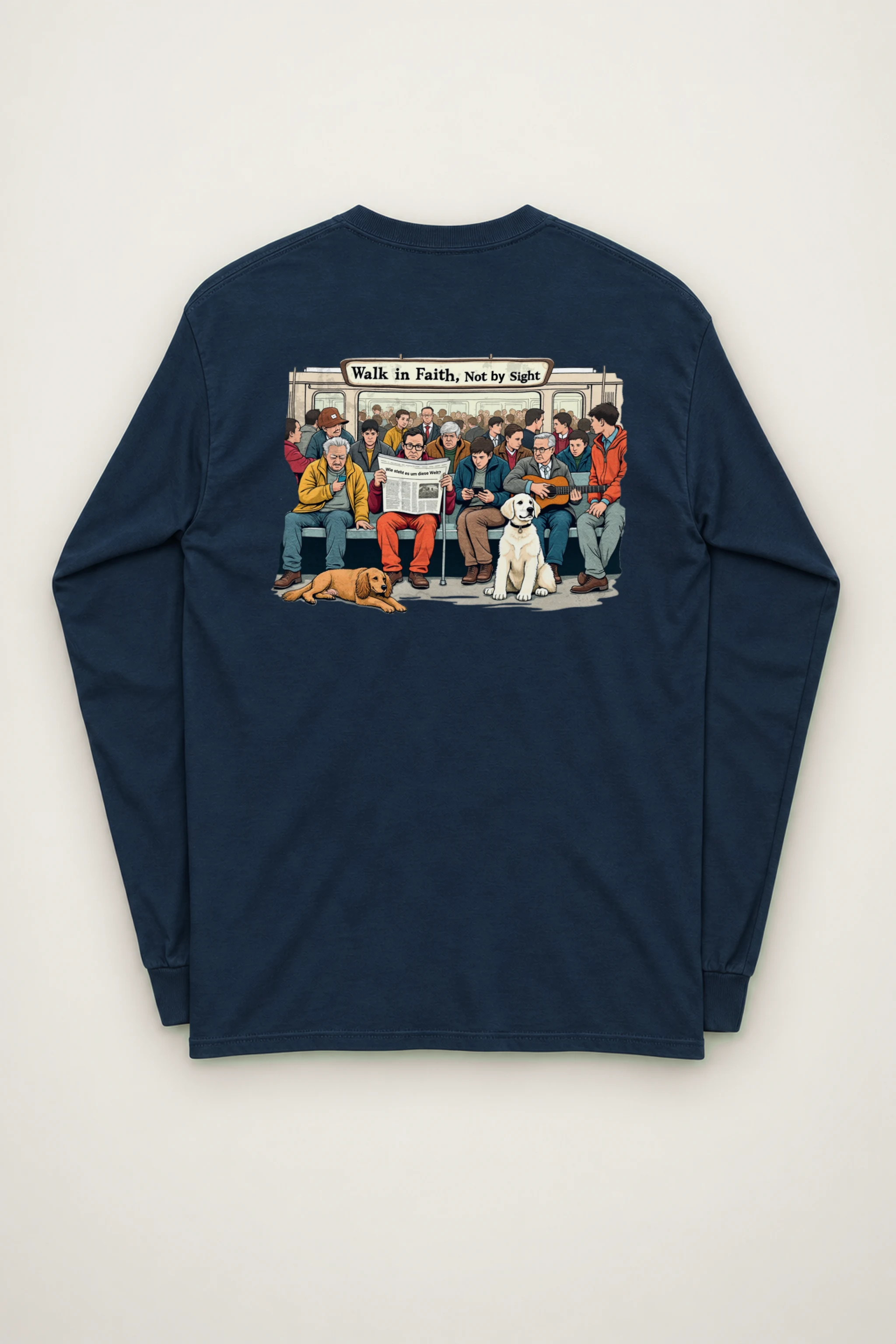 "Walk in Faith" Unisex Longsleeve T-shirt