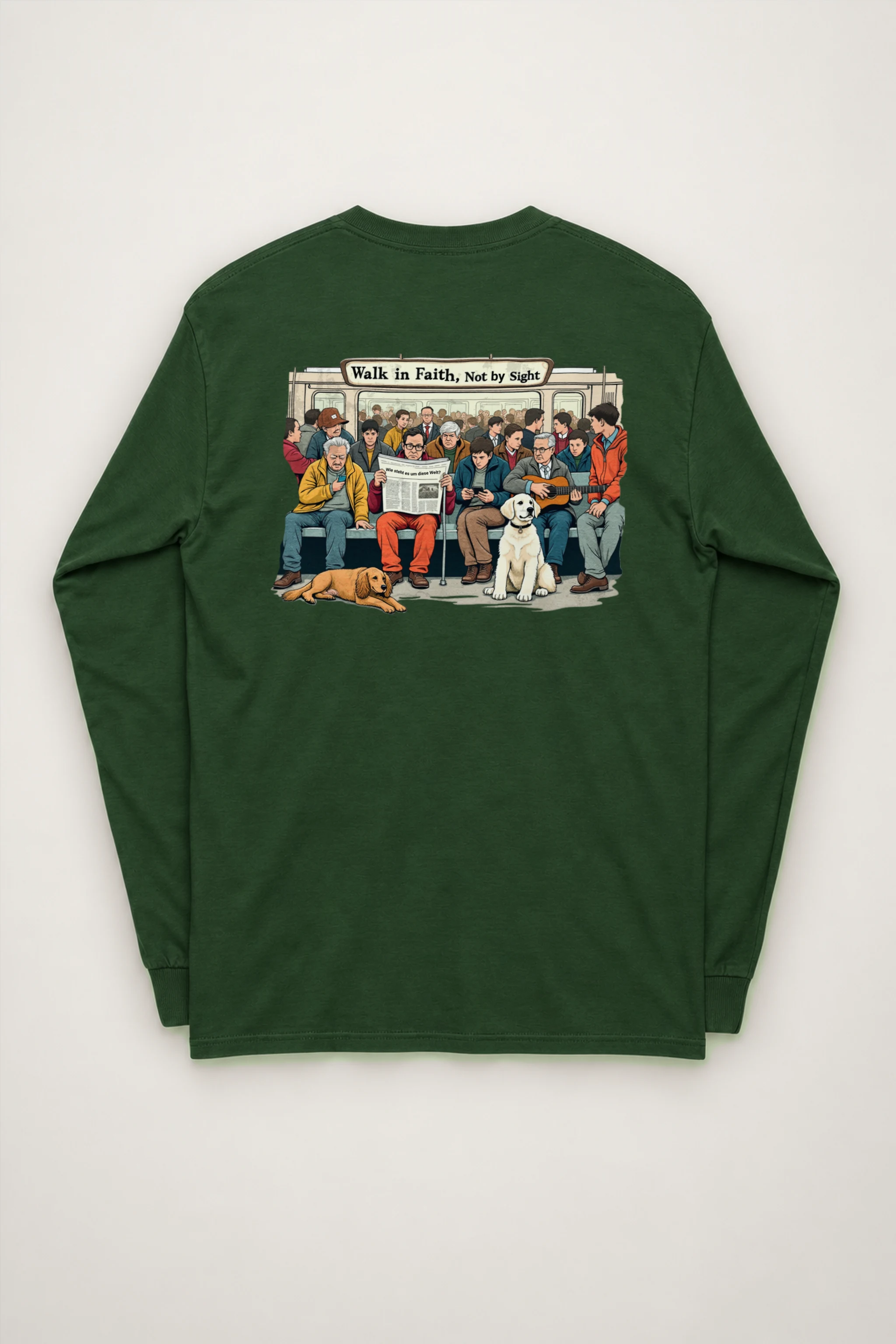 "Walk in Faith" Unisex Longsleeve T-shirt