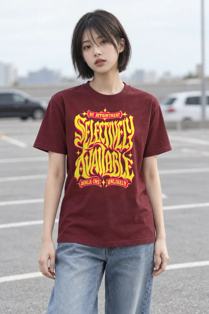 "Walk-Ins Unlikely" Heavyweight Unisex Crewneck T-shirt | Gildan 5000
