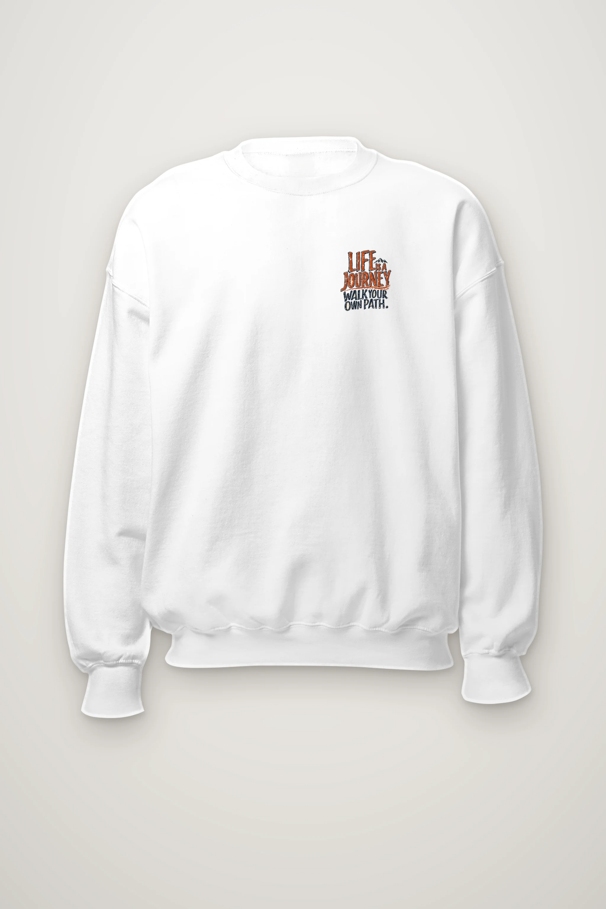 "Walk Your Own Path" Heavy Blend Unisex Crewneck Sweatshirt