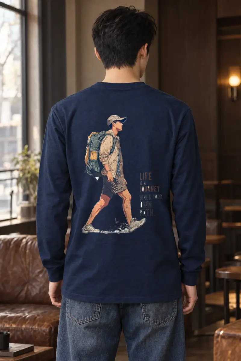 "Walk Your Own Path" Unisex Longsleeve T-shirt