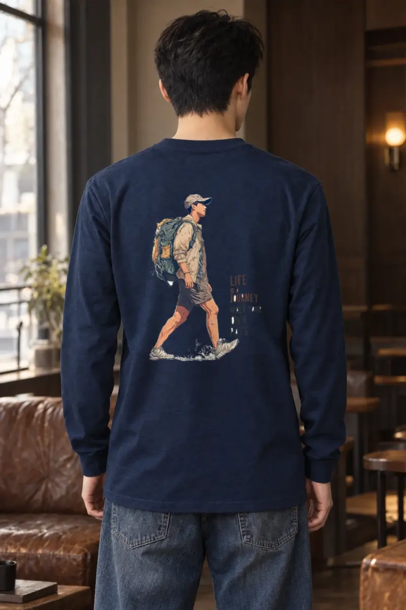 "Walk Your Own Path" Unisex Longsleeve T-shirt