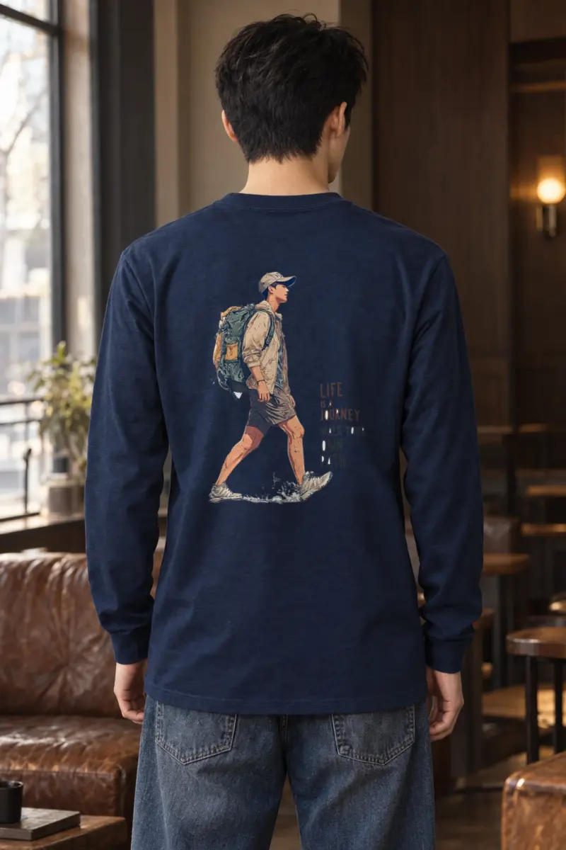 "Walk Your Own Path" Unisex Longsleeve T-shirt