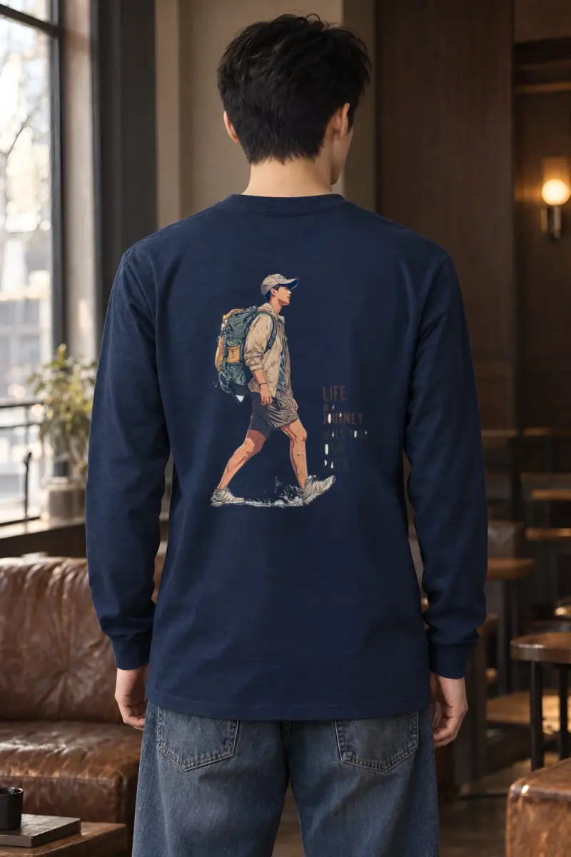 "Walk Your Own Path" Unisex Longsleeve T-shirt
