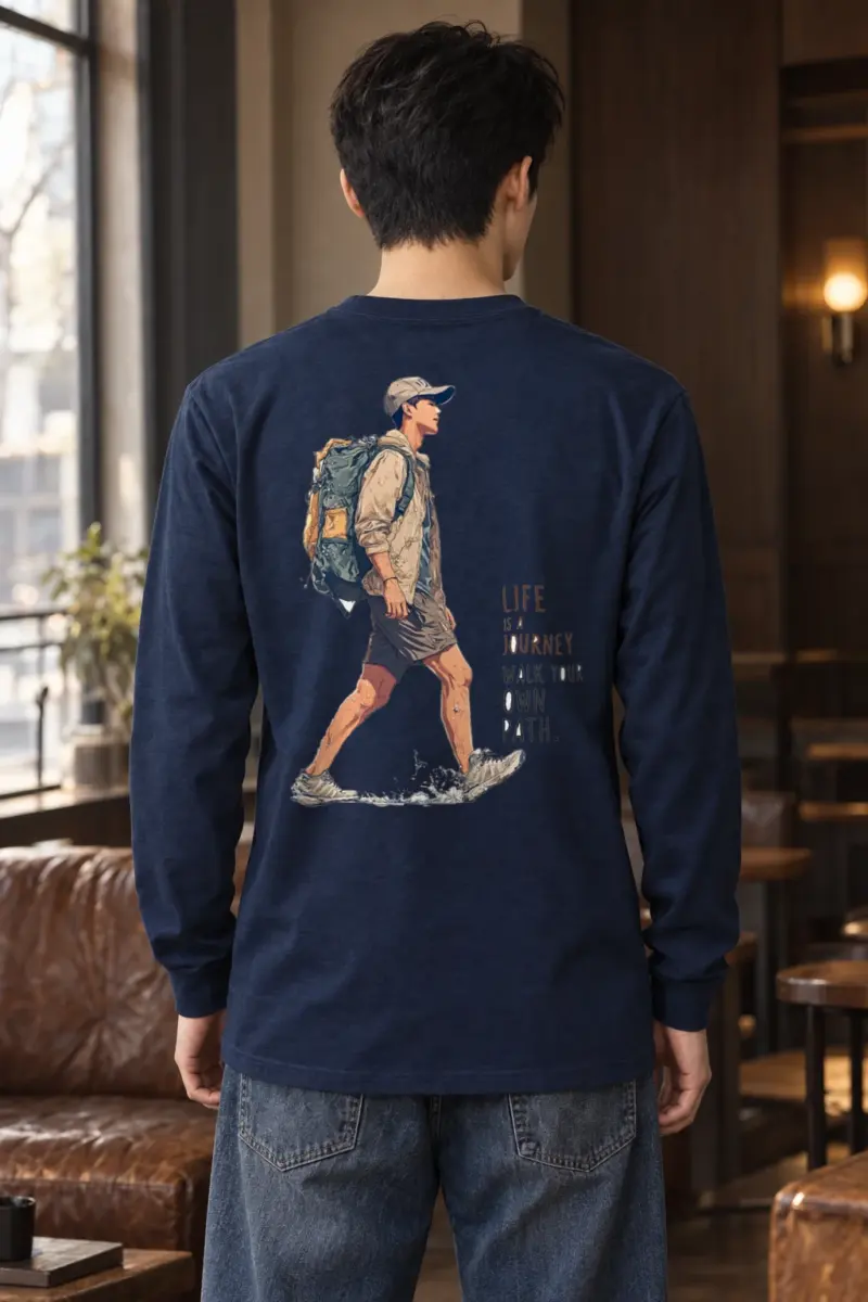 "Walk Your Own Path" Unisex Longsleeve T-shirt