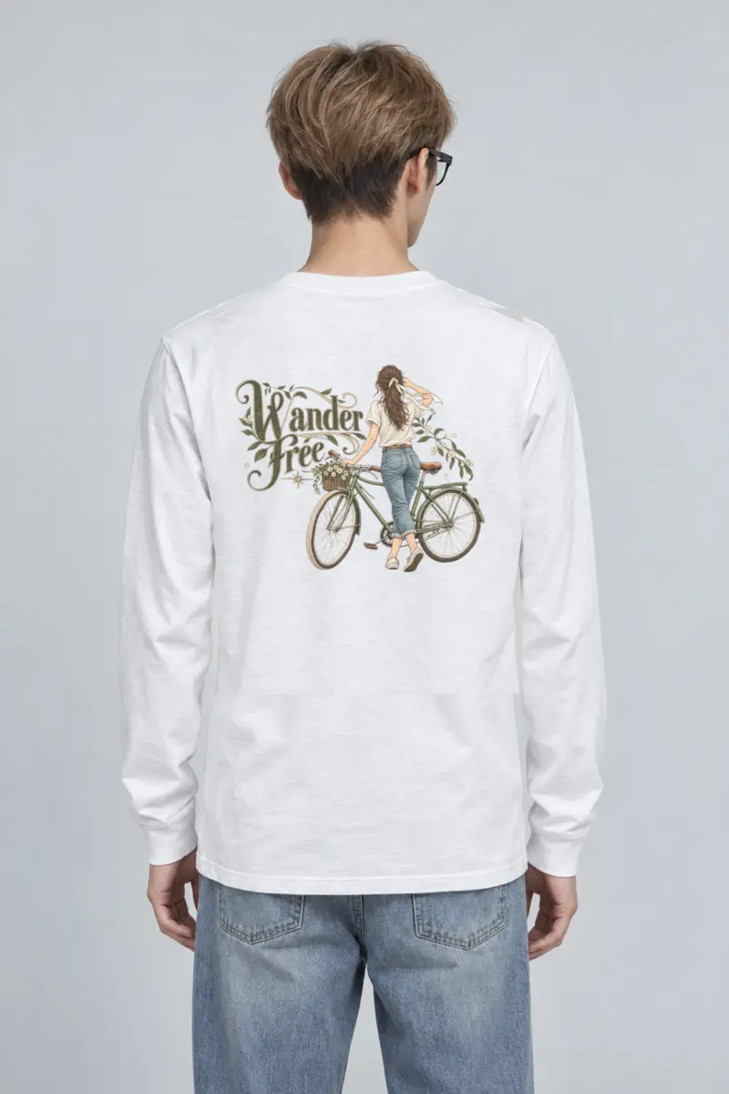"Wander Free" Unisex Longsleeve T-shirt