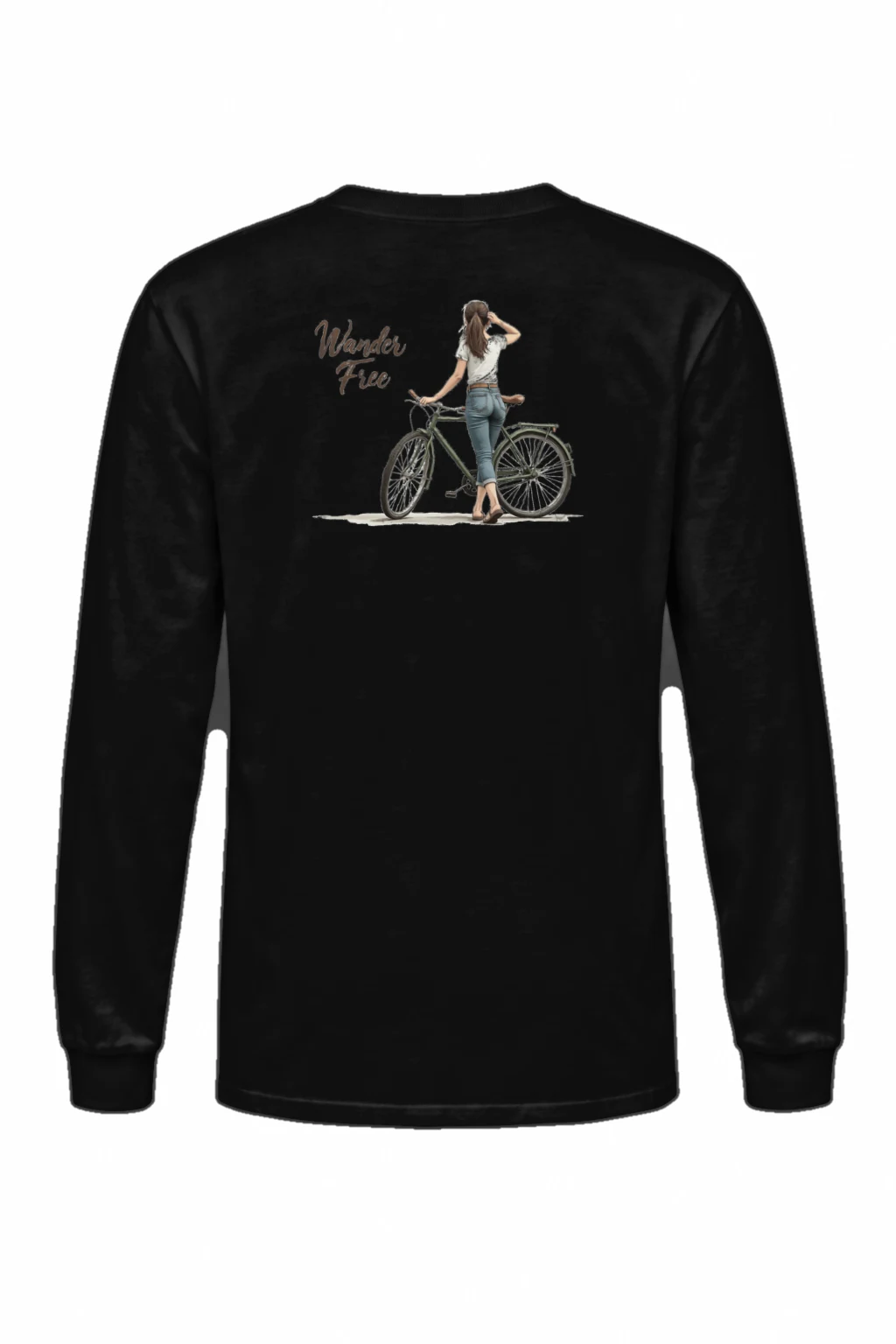 "Wander Free" Unisex Longsleeve T-shirt | Gildan 2400