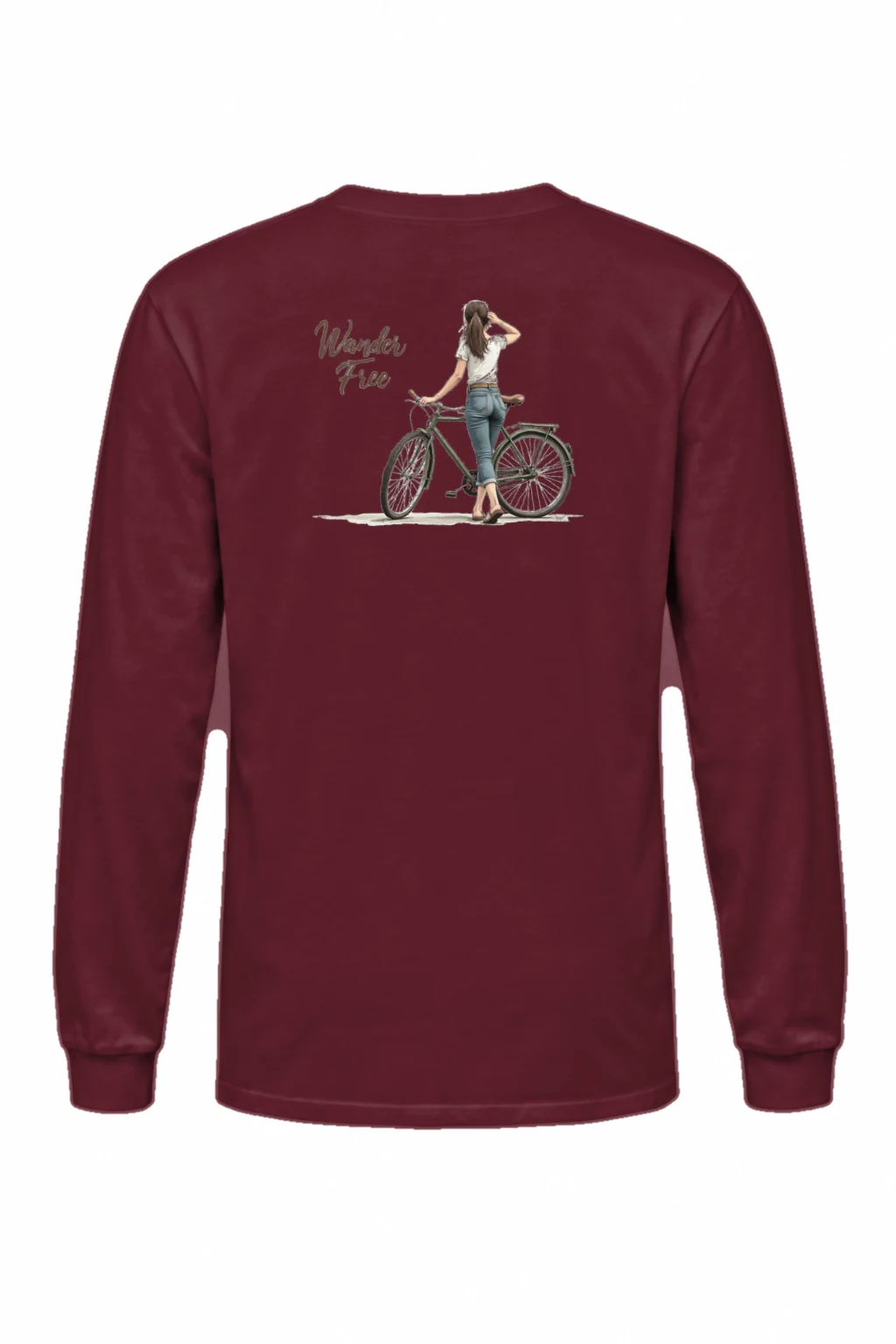"Wander Free" Unisex Longsleeve T-shirt | Gildan 2400