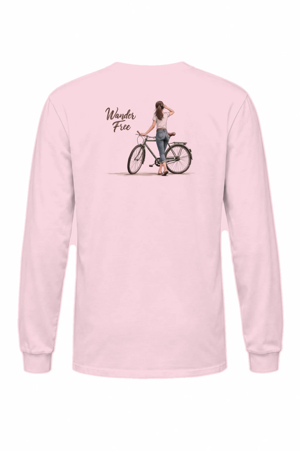 "Wander Free" Unisex Longsleeve T-shirt | Gildan 2400