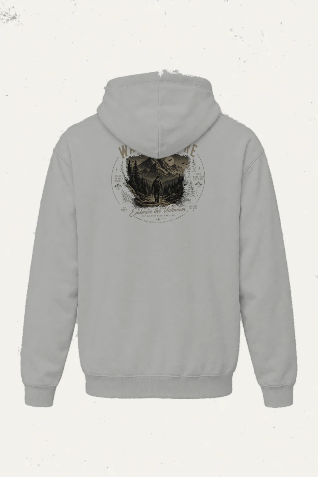 "Wander More" Heavy Blend Unisex Pullover Hoodie | Gildan 18500