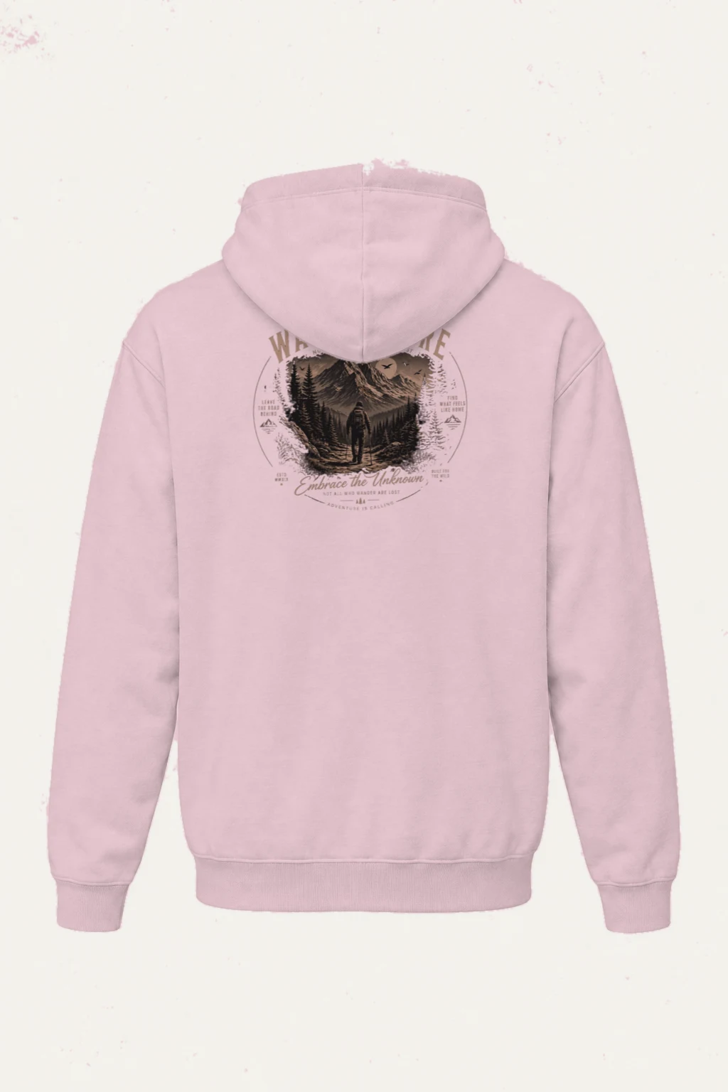 "Wander More" Heavy Blend Unisex Pullover Hoodie | Gildan 18500