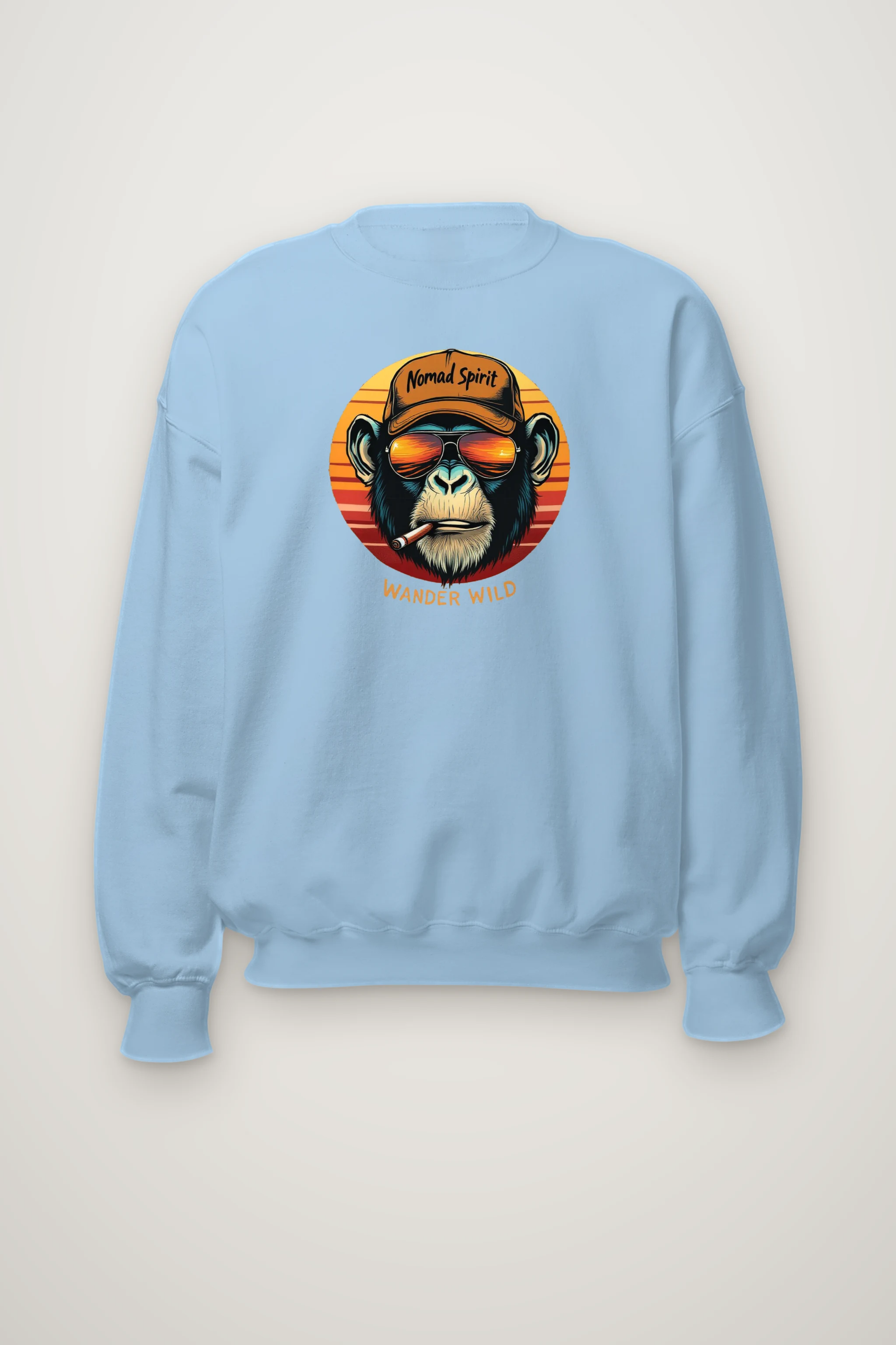 "Wander Wild" Heavy Blend Unisex Crewneck Sweatshirt