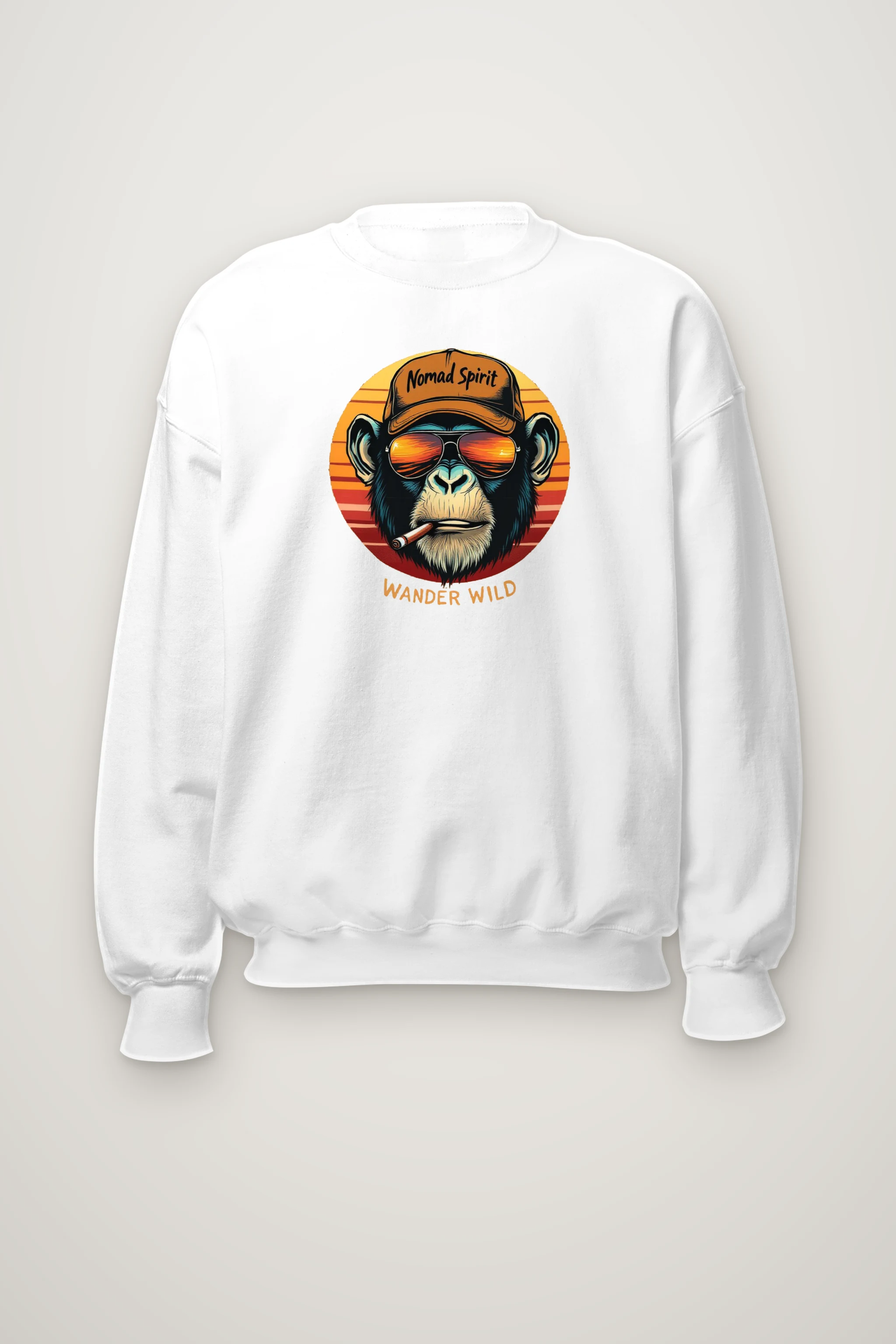 "Wander Wild" Heavy Blend Unisex Crewneck Sweatshirt