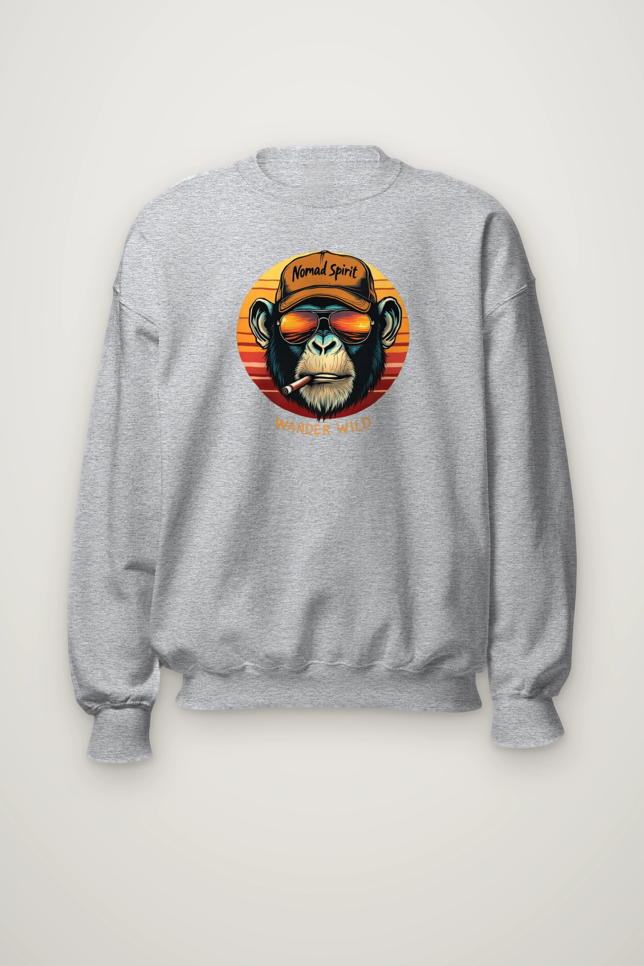 "Wander Wild" Heavy Blend Unisex Crewneck Sweatshirt