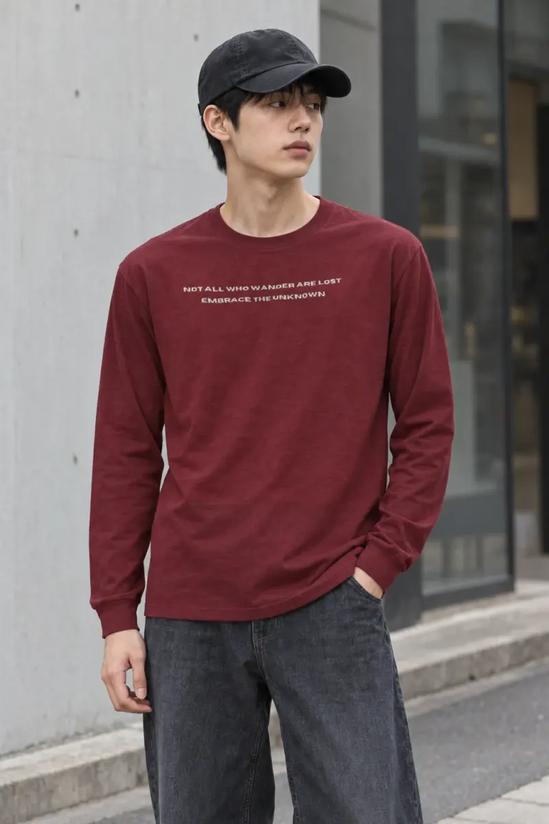 "Wanderer’s Compass" Unisex Longsleeve T-shirt