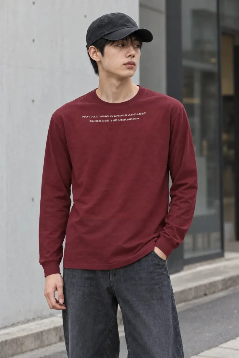 "Wanderer’s Compass" Unisex Longsleeve T-shirt