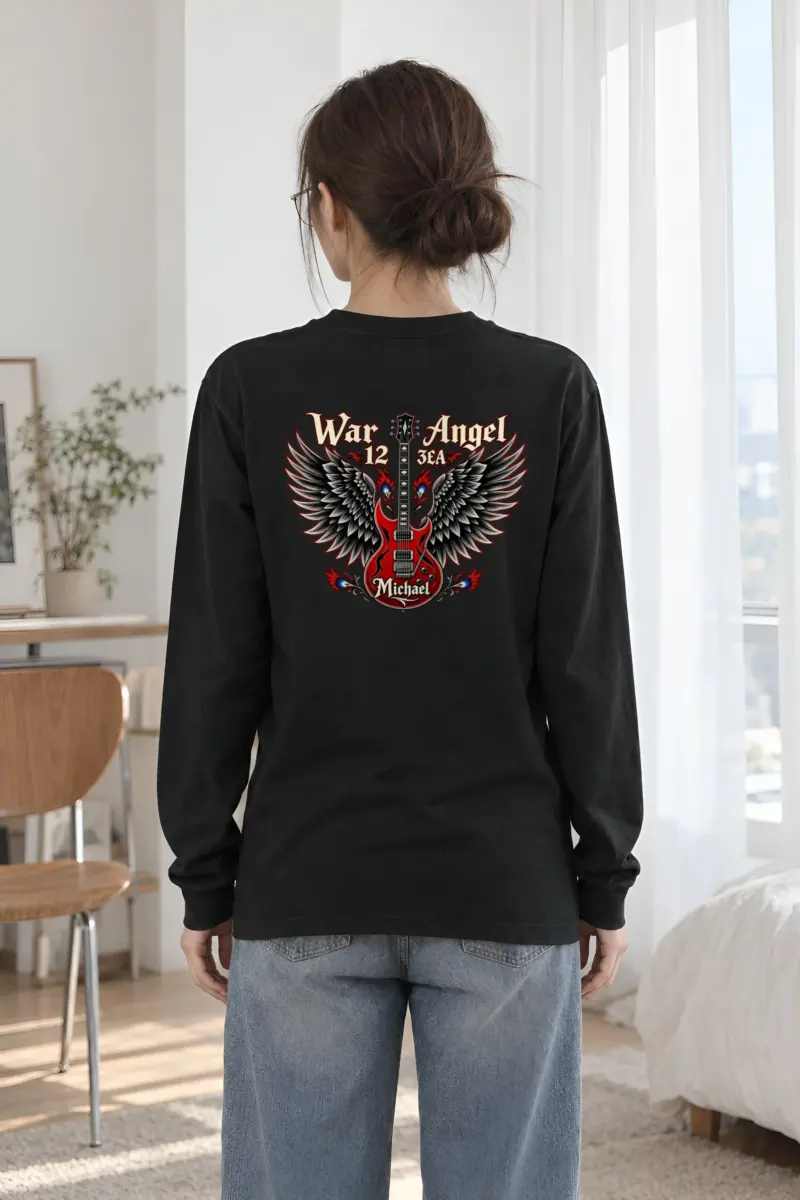 "War Angel" Unisex Longsleeve T-shirt