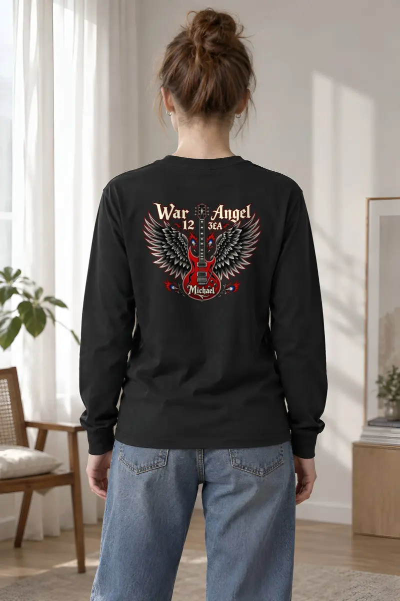 "War Angel" Unisex Longsleeve T-shirt