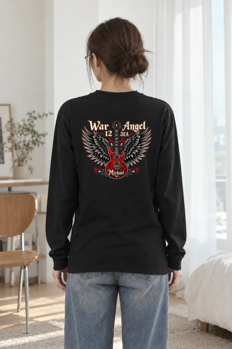 "War Angel" Unisex Longsleeve T-shirt