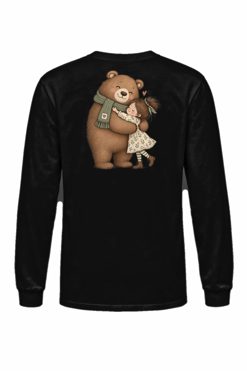 "Warm Bear Hug" Unisex Longsleeve T-shirt | Gildan 2400