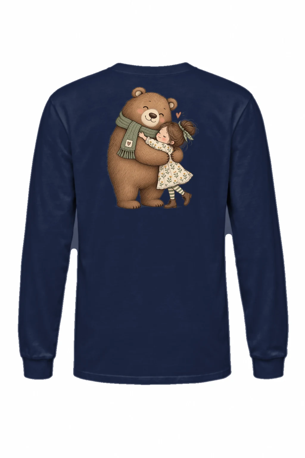 "Warm Bear Hug" Unisex Longsleeve T-shirt | Gildan 2400