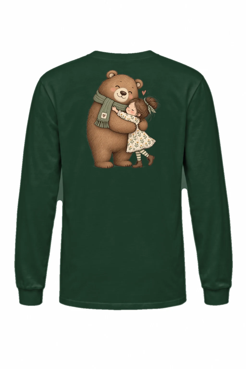 "Warm Bear Hug" Unisex Longsleeve T-shirt | Gildan 2400